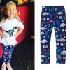 Julerwoo Toddler's Navy Leggings Fun Dinosaur Printed Pants(4T, Dinosaur)