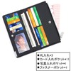 TOEDNNQI Men's Long Wallet, Bi-fold Wallet, Large Capacity, Bill Holder,