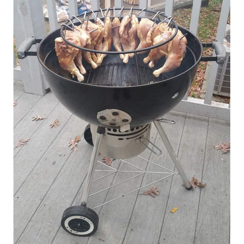 Hunsaker Smokers Meat Hanger for 22" Kettle