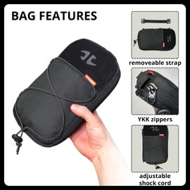 8TIMBER Organizer Bag - 1L Interior Travel Storage for Pencils, Chargers and Accessories