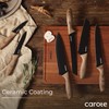 CAROTE 12PCS Knife Set, Kitchen Knife Set with Safe Guards,