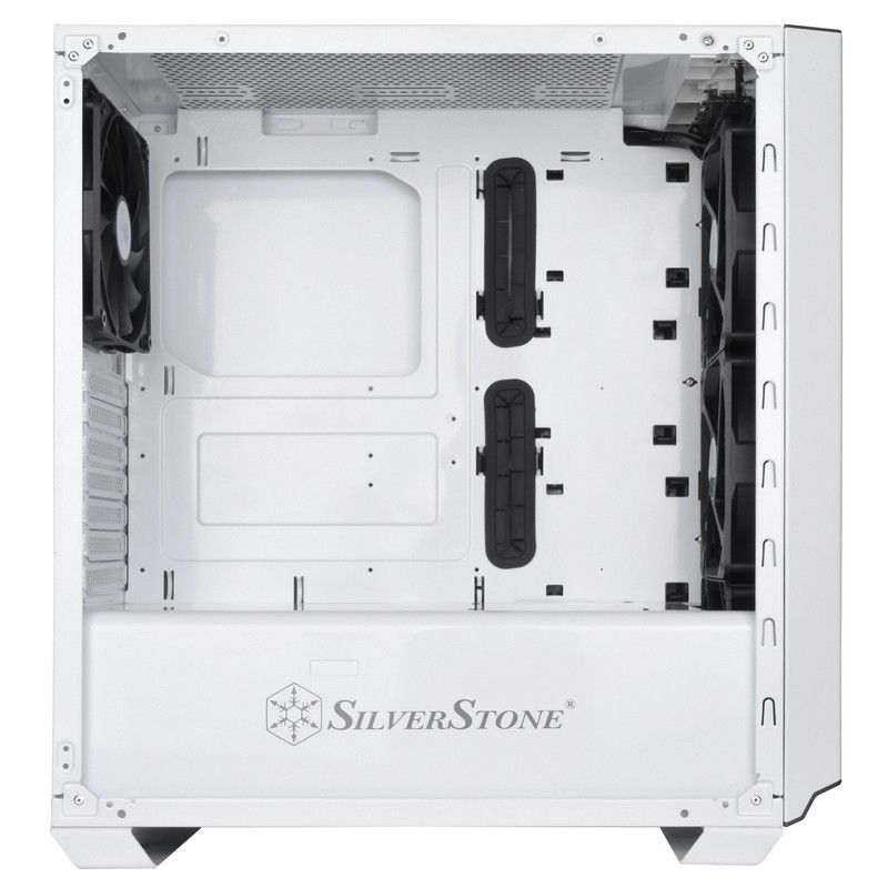 SilverStone Technology Metal ATX Computer Tower Case with Tempered-Glass Side