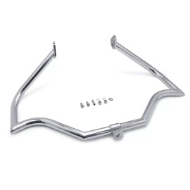 XHT Chrome Engine Guard Crash Bar Protector Meat-hook For 1997-2008 Harley Touring