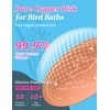 Mellbree 2-Pack Bird Bath Purification Disk, 99.99% Pure Copper Disc