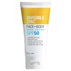 Invisible Zinc SPF50 Face and Body Sunscreen, 75g