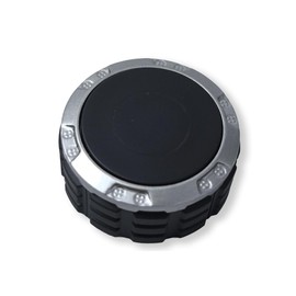 Drive pulse Volume knob Replace 2022-2025 Toyota Tundra Sequoia, Radio Control knob Compatible with 14 "Display, OE 86128-0C060, 86128-0C050, 86128-AN010 Black Repair Loose or Damaged Volume Buttons