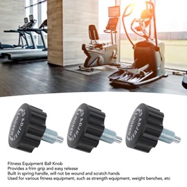 FLEXMAN 5-Piece Pop Pull Pin Button, Fitness Equipment, Spring Button, Pop Pin for Weight Equipment, Weight Benches, Statioanry, Cycling, Bike, Fitness Equipment, Machines