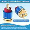 (1Pack) JH02BJ HL-40 Shower Cartridge Replacement,40mm Ceramic Pressure Balance Cartridge,for