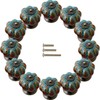 ESreake Yusheng 12 Pack Vintage Ceramic Pumpkin Cabinet Knobs, Kitchen