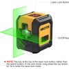 Nikotek Green Laser Level, 100 feet Cross Line Laser with