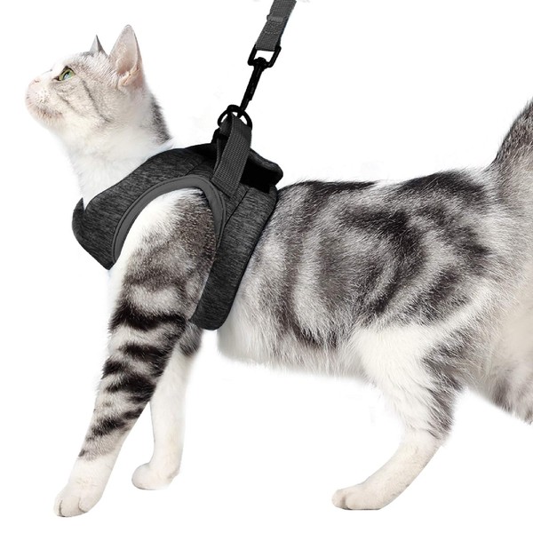 Cat Harness Leash Straps Soft and Comfortable Cat Walking Jacket