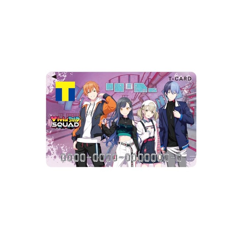 Vivid BAD SQUAD Brand New World T-Card Project Sekai