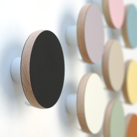 bomidé Bomidè Wall Hook Round in Various Colours (Black)
