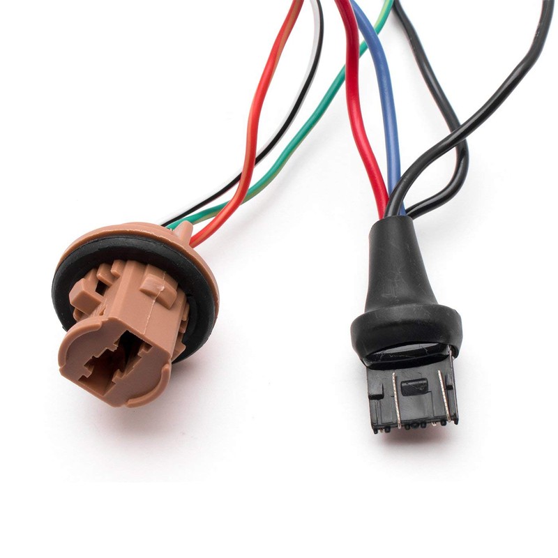 Xotic Tech 2pcs 7443 7444 LED Load Resistor Kit Switchback