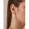 One Piece Zoro Earrings Gold Clip on Anime Earrings Cosplay