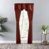 Ellis Curtain Lisa Solid 58" x 15" Lined Scallop Valance,