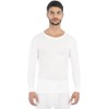 Optima Playera Térmica para Hombre (Blanco, Chico, s)