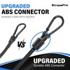 Adjustable Bungee Cords, Upgrade Bungee Cord with Carabiner Hooks Outdoor