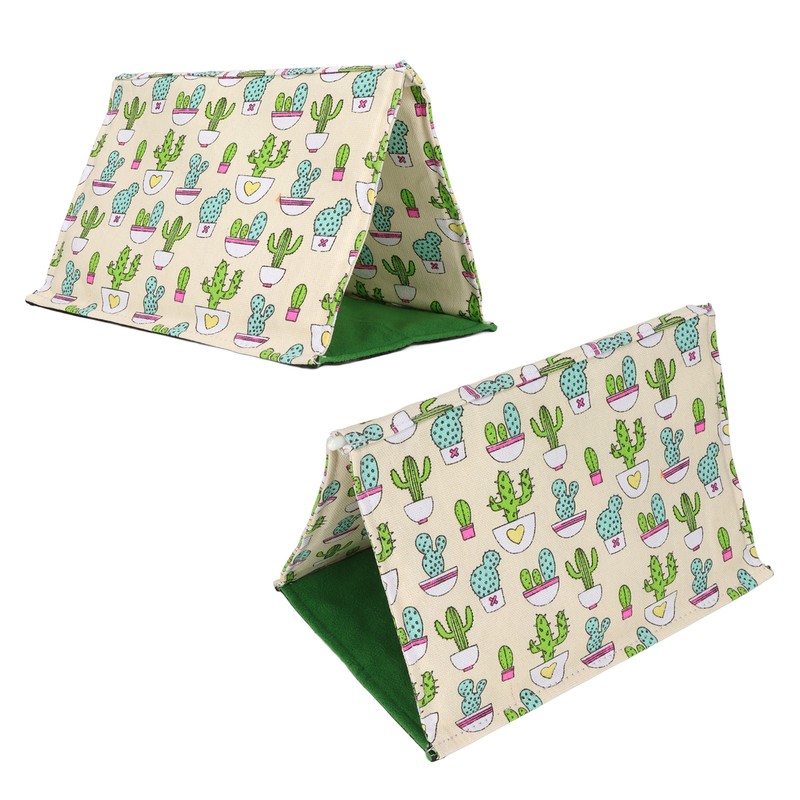 Reptile Sleeping Bed Warm Soft Machine Washable Lizard Hide Tent