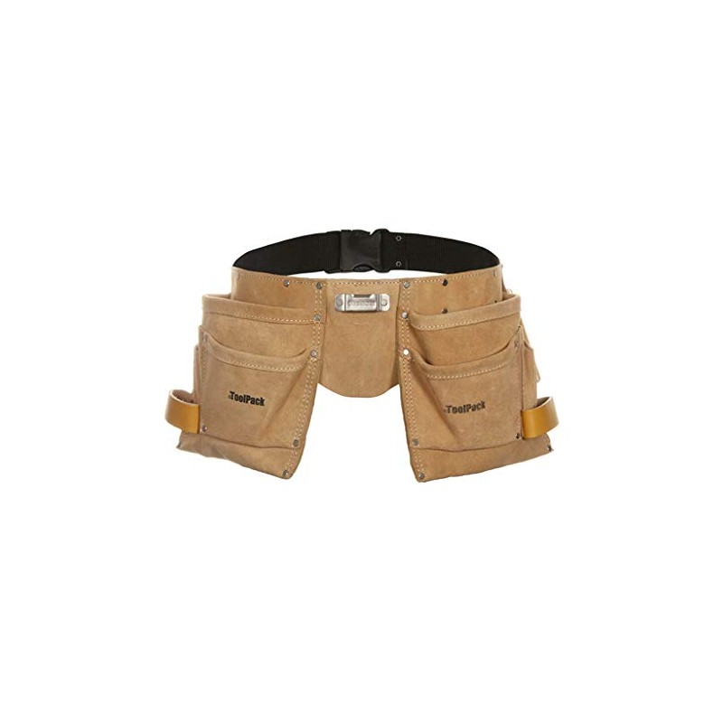 QPack 366.004 Heavy Duty Tool Belt Double Tool Belt –