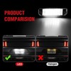 2PCS License Plate Lights for 2010 2011 2012 2013 2014