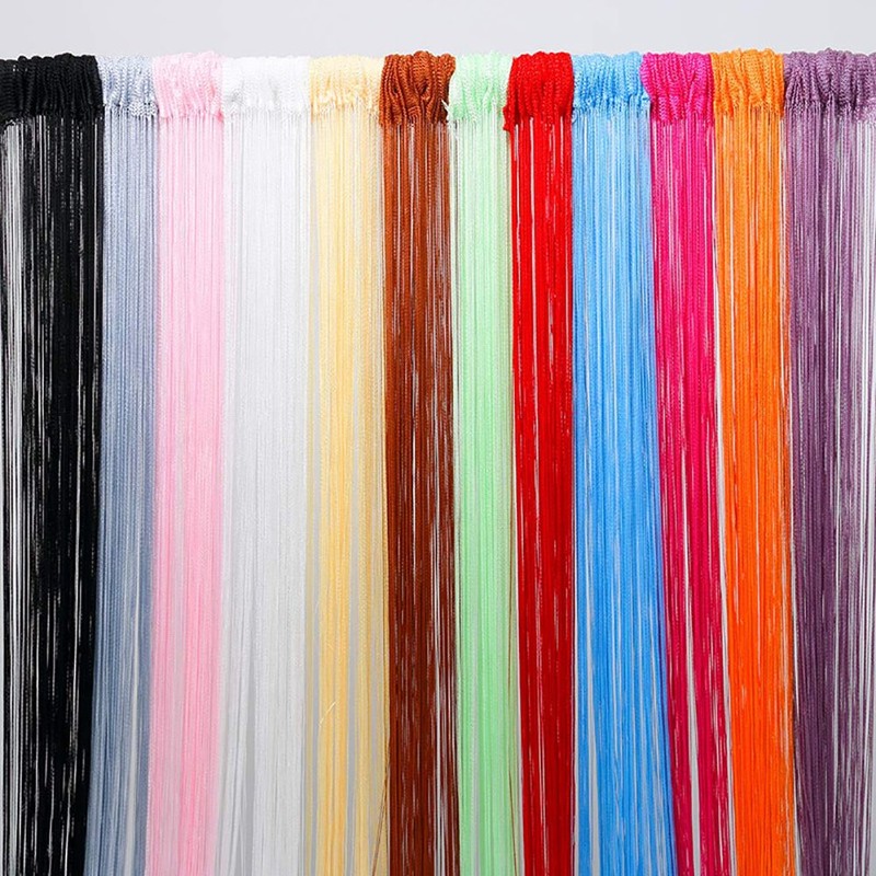 Door String Curtain Wall Panel Fringe Room Cute Strip Tassel