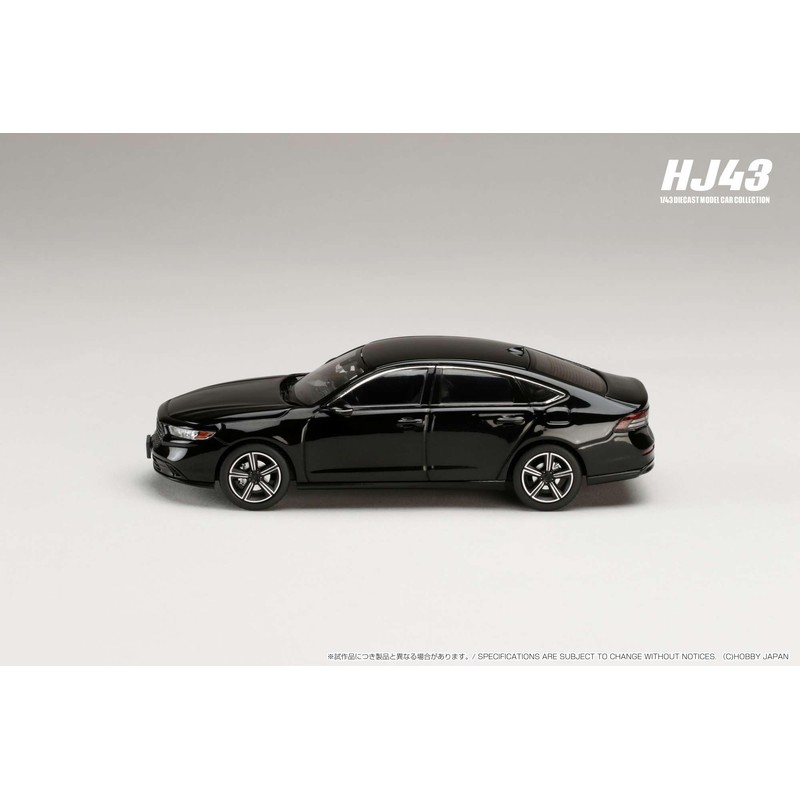 HJ43 1/43 Honda Accord Crystal Black Pearl Finished Product