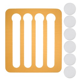 Coffee Capsule Storage Rack Gold Wall Mounted Coffee Pods Holder Shelf for 24PCS Coffee Pods Home Decoration