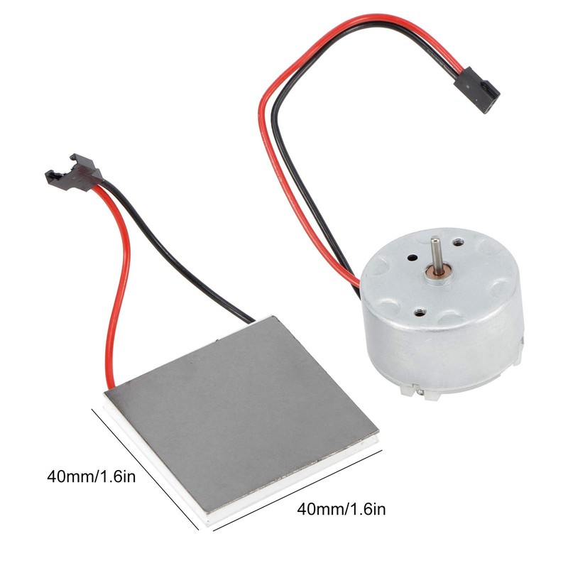 Zerodis Fireplace Fan Generator Blade Fireplace Fan Electric Generator Motor