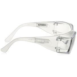 Elvex Delta Plus SG-57C Over Specs III Clear Safety Glasses, 1 Count (Pack of 1)
