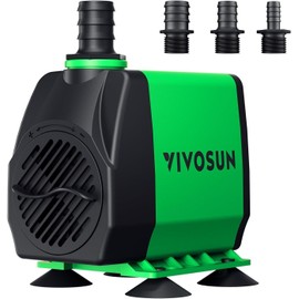 VIVOSUN VIVOSUN 800GPH Submersible Pump10ft High Lift Fountain Pump w/t  5ft Power Cord