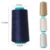 Serger Thread, All-Purpose Sewing Thread, 30 wt Polyester Thread for