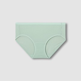 JAJU Air Stripe Mesh Hip Hugger Panty_Mint