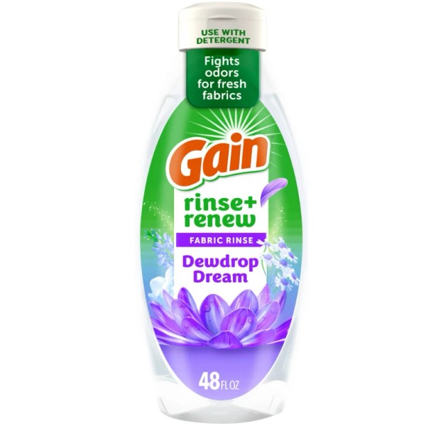 Gain Rinse & Refresh Relax Dewdrop Dream Liquid Fabric Softener