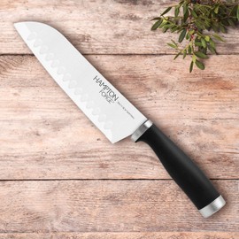 Hampton Forge Epicure–7" SantokuKnife –Black