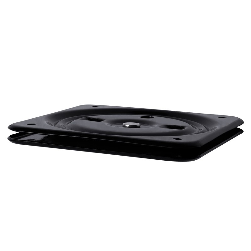 Frassie 2 Pack 10.2" Square Swivel Plate Replacement, Ball Bearing
