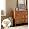 20 PCS Crystal Knobs for Drawers, Diamond Knobs for Dresser