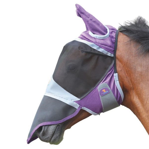Shires Fly Guard Deluxe Fly Mask with Ears & Nose