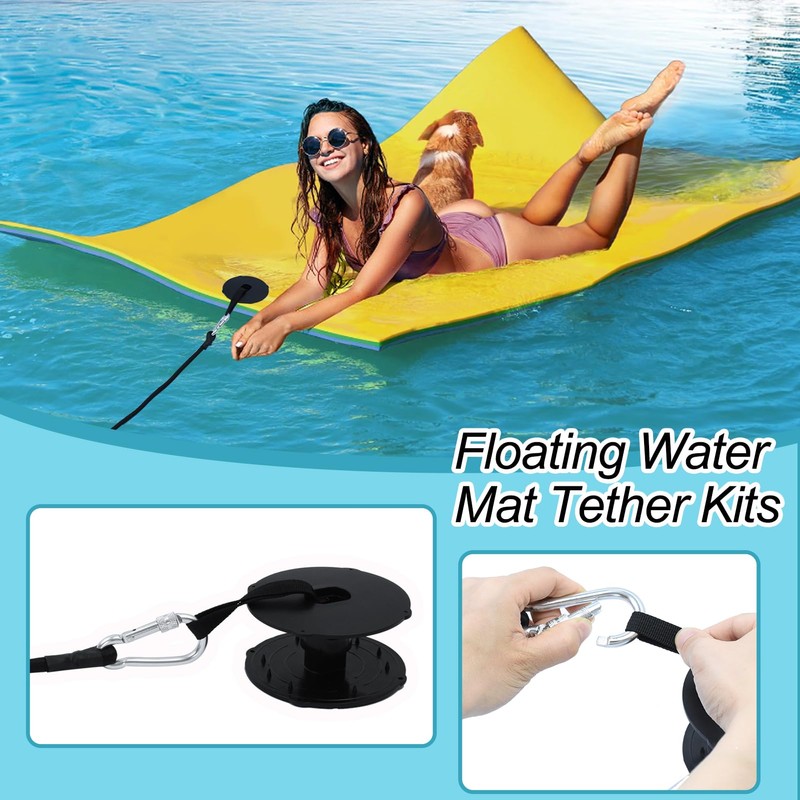 Floating Water Mat Tether Kit Lily Pad Tether Floating Mat
