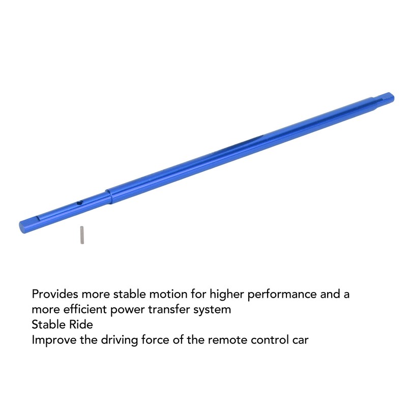 RC Drive Shaft Aluminum Alloy Replacement Central Driveshaft for Traxxas