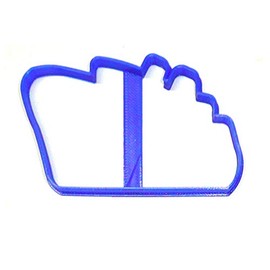 CRUISE SHIP OUTLINE BOAT OCEAN VESSEL SAILING VACATION TRAVEL SPECIAL OCCASION COOKIE CUTTER BAKING TOOL 3D PRINTED MADE IN USA PR3354