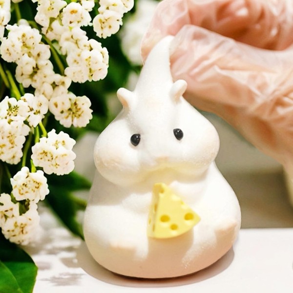 Handmade Taba Squishy Hamster Ultra Soft Squishy Fidget Toys Silicone