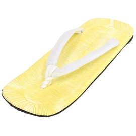 Ai Indigo Durable, Water Resistant Tire Soles, Cotton White Thong, Made in Japan, white