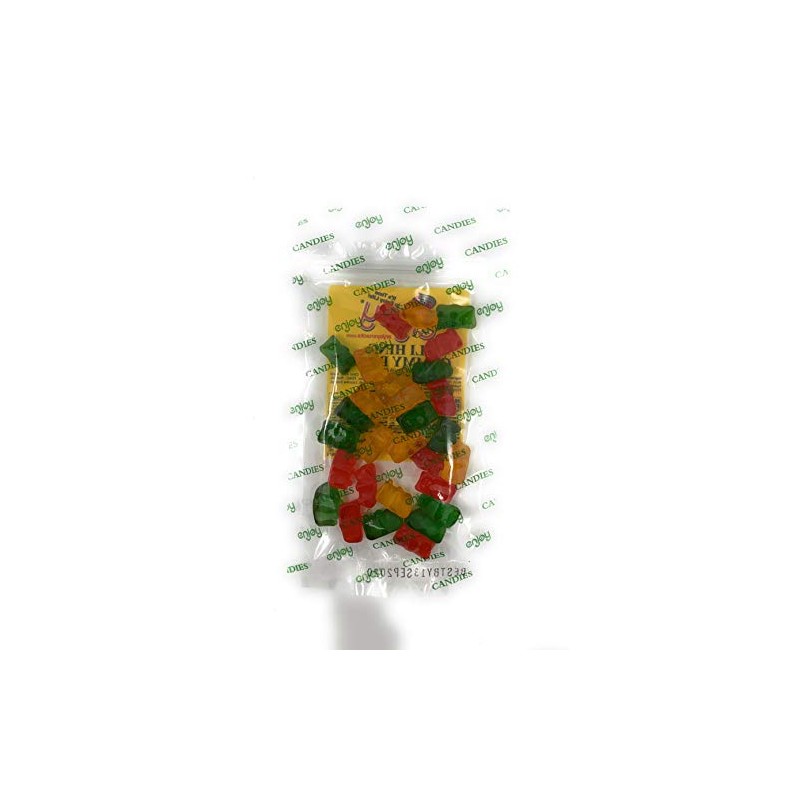 Enjoy Snacks Li Hing Gummy Bears 3oz Bag