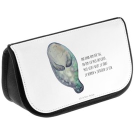 Parent-New Mr. & Mrs. Panda Cosmetic Bag Seekow Happy, White, Hand drawn