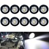 KEING 10 Pack Waterproof Marine Boat LED Lights, LED Underwater
