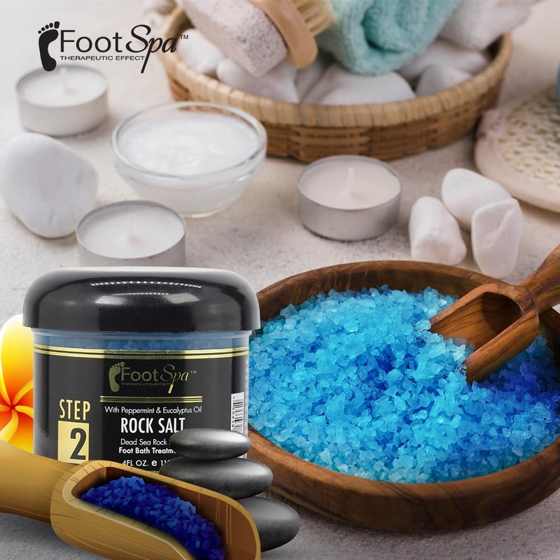 FOOTSPA - Regular Rock Salt for Bath - Relaxing and