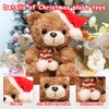 QRKPVHD Cuddly Toy Soft Christmas Stuffed Animal Cuddly Toys Holiday