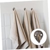 LABRIMP 4pcs Wall Clothing Storage Hanger Wall Coat Hook Easy