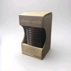 Allen + Roth NEW allen + roth 10 Curtain Clip Rings - Sienna Bronze  Fits 1 inch Rod ARING-VB